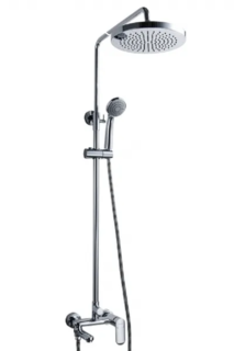 Душевая колонна со смесителем для ванны Bravat Opal C (F6125183CP-A1-RUS)