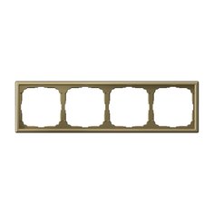 Рамка 4-постовая Systeme Electric ArtGallery, золото, GAL001604