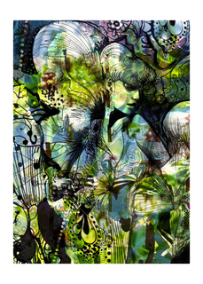 Фотообои Komar Aphrodites Garden артикул 4-915 размер 184 x 254 cm на бумажной основе