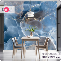 Фотообои флизелиновые 3d Bartonwall Мрамор Флюид 300х270 см M03403