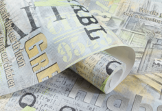Обои виниловые на флизелине Артекс Урбан 10912-02. 1,06*10,05м