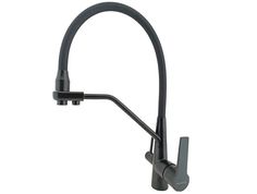 Смеситель для кухни c черным гибким изливом Raisberg и фильтром R603CK-2