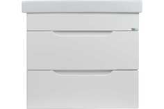 Тумба 60 TOPPUS SATIN 9811.004 с умывальником Fest подвесная, белый глянец