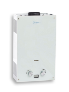 Газовый проточный водонагреватель WertRus 10EG WHITE GLASS W1409