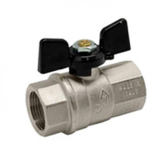 Кран шаровый BUGATTI 1/2 гайка/гайка бабочка супер усиленный