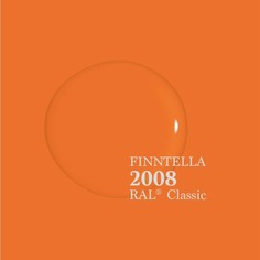 Краска-консилер с эффектом бархата YKSI, ультраматовая, цвет RAL2008 , 2,7л Finntella