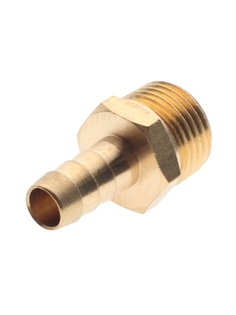 Штуцер пневматический (3/8"M - елочка 12 мм) ЭВРИКА ER-MH06/08