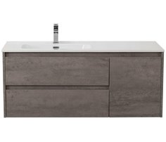 Тумба с раковиной BelBagno Kraft 100-BB1000ETL-L Cemento Grigio