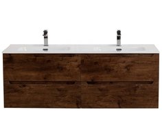 Тумба с раковиной BelBagno Etna 140-4C-BB1400-2-ETL Rovere Moro