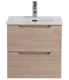 Тумба с раковиной BelBagno Etna 50-BB500ETL Rovere Grigio