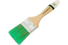 Кисть для антисептиков и лазурей плоская 50 х 14 мм, смеш.щетина, дерев.ручка Zolder Maste