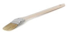 Кисть радиаторная 38 х 9 мм, натур.щетина, дерев.ручка Zolder Standart / 132219p / 12 / 30