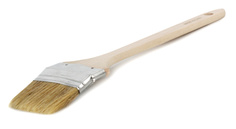 Кисть радиаторная 75 х 9 мм, натур.щетина, дерев.ручка Zolder Standart / 132245p / 12 / 36