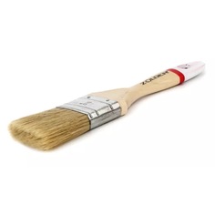 Кисть универсальная плоская 50 х 14 мм, натур.щетина, дерев.ручка Zolder 128206 / 135 / 10