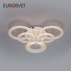 Потолочный светильник с ПДУ Eurosvet Wellen 90226/6 96W 3300-6500К белый