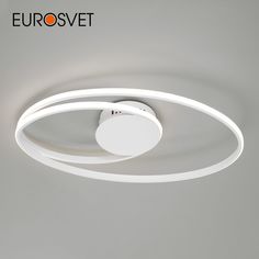 Потолочный светильник Eurosvet Caroline 90250/1 белый светодиодный