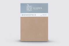 Простыня Ecotex Моноспейс, 1,5 спальная, 150x215, сатин-премиум, бежевый