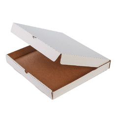 Коробки для пиццы 450*450*40 белые Т-24 профиль "В" ЦЕЛЛЮЛОЗА 50шт. No Brand