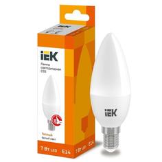 Лампа светодиодная ИЭК ECO свеча E14 LLE-C35-7-230-30-E14 IEK
