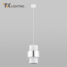 Подвесной светильник TK Lighting 849 Calisto белый / хромом Е27