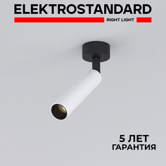 Накладной светодиодный светильник Elektrostandard Diffe 85268/01 белый/черный 5W 4200 К