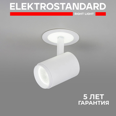 Встраиваемый светодиодный светильник Elektrostandard Spoti DSR002 9W 6500К белый матовый