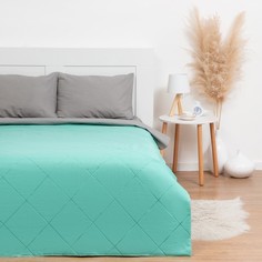 Покрывало LoveLife Евро Макси 240х210±5 , мятный, микрофайбер, 100% п/э