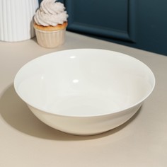 Салатник фарфоровый Quinsberry, City, d=23 см 1,5 л, белый