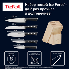 Набор ножей Tefal K232S574 с подставкой