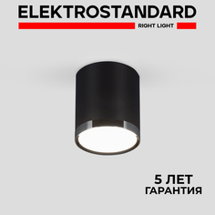 Встраиваемый светильник Elektrostandard DLR024 6W 4200K Черный