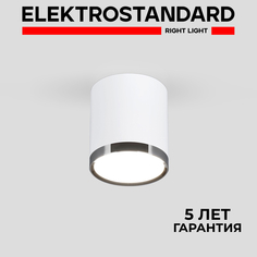 Накладной светодиодный светильник Elektrostandard DLR024 6W 4200K белый матовый