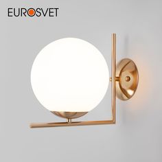 Настенный светильник Eurosvet 70153/1 латунь