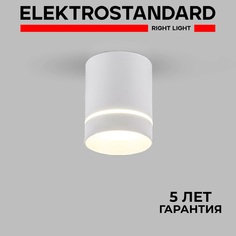 Накладной светодиодный светильник Elektrostandard Topper DLR021 9W 4200K белый матовый