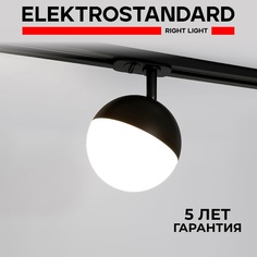 Трековый однофазный поворотный светильник Elektrostandard Glob GX53 MRL 1015 черный