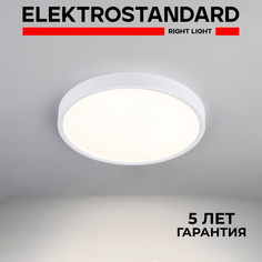 Накладной потолочный светодиодный светильник Elektrostandard Fitta DLR034 24W 4200K белый