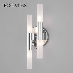Бра настенное с выключателем на корпусе Bogates Bastone 346/4 G4 хром
