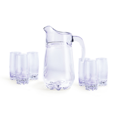 Набор СИЛЬВАНА (кувшин + 6 стаканов) Pasabahce