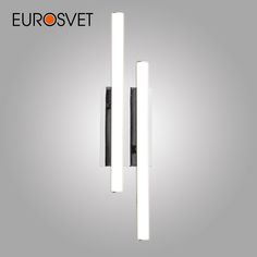 Настенный светодиодный светильник Eurosvet 90020/2 10W 4200К хром