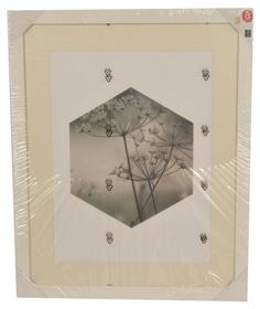 Фоторамка Actuel белая МДФ, 40х50 см Изометрика