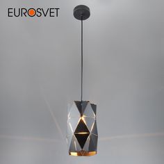 Подвесной светильник с металлическим плафоном Eurosvet Reprise 50145/1 Е27 черный