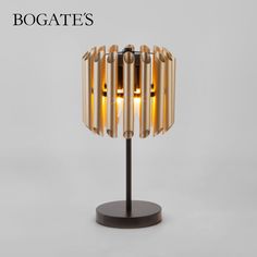 Настольная лампа Bogates Castellie 01106/3 шампань/черный