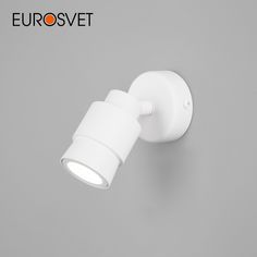 Настенный светодиодный спот Eurosvet Plat 20125/1 LED 7W 4200К белый