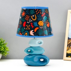 RISALUX Настольная лампа Абстракция Е14 15Вт 25х25х38 см