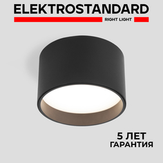Накладной светодиодный светильник Elektrostandard Banti 25123/LED 13W 3000К черный