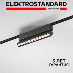 Трековый магнитный светильник Elektrostandard Flat Magnetic Insight 85091/01 12W черный