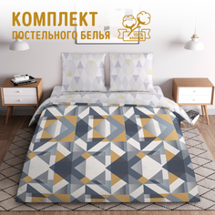 Постельное Белье «Гетсби 1 Сер. арт. 3250ПН» 2-спальное с европростыней Текс Дизайн
