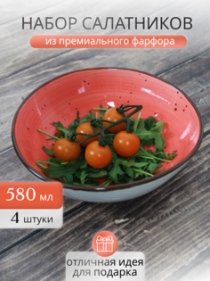 Набор салатников Samold 206-55016-4, 4 шт., 580 мл.