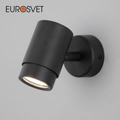 Настенный светильник спот Eurosvet Morgan 20124/1 GU10 черный