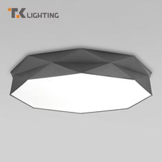 Потолочный светильник с плафоном на 6 ламп TK Lighting 4223 Kantoor белый графит