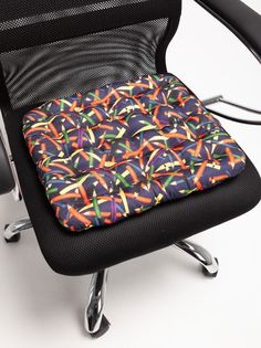 Подушка на стул "Карандаши" 40*40 (без мешка) Bio Textiles